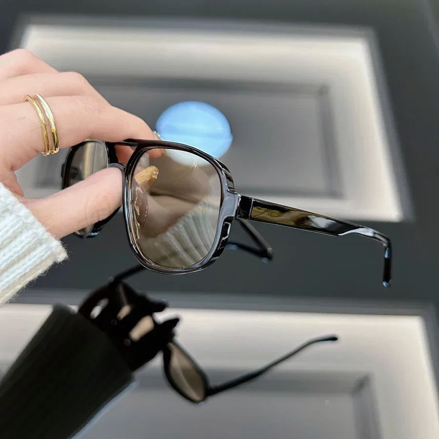 Kylie - Polished Aviator Sunglasses