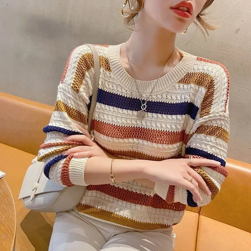 Ozara - Cozy Knit Blouse