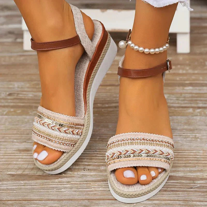Thalia - Elegant Wedge Sandal