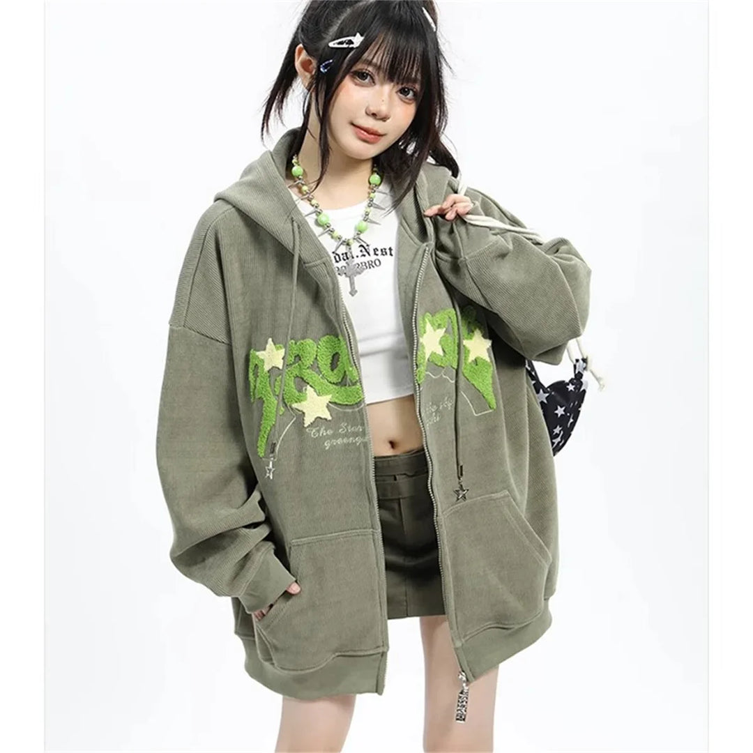 Irene - Cozy Graphic Jacket