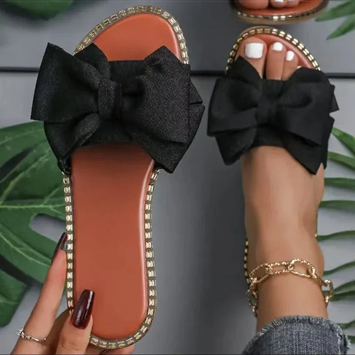 Valentina - Playful Bow Sandals