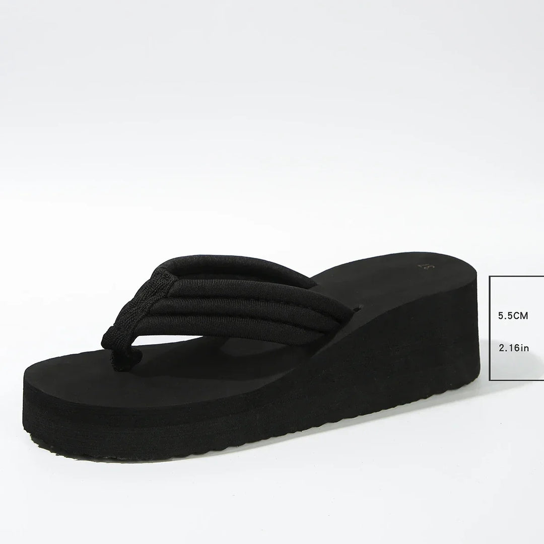Gracie - Plush Platform Sandal