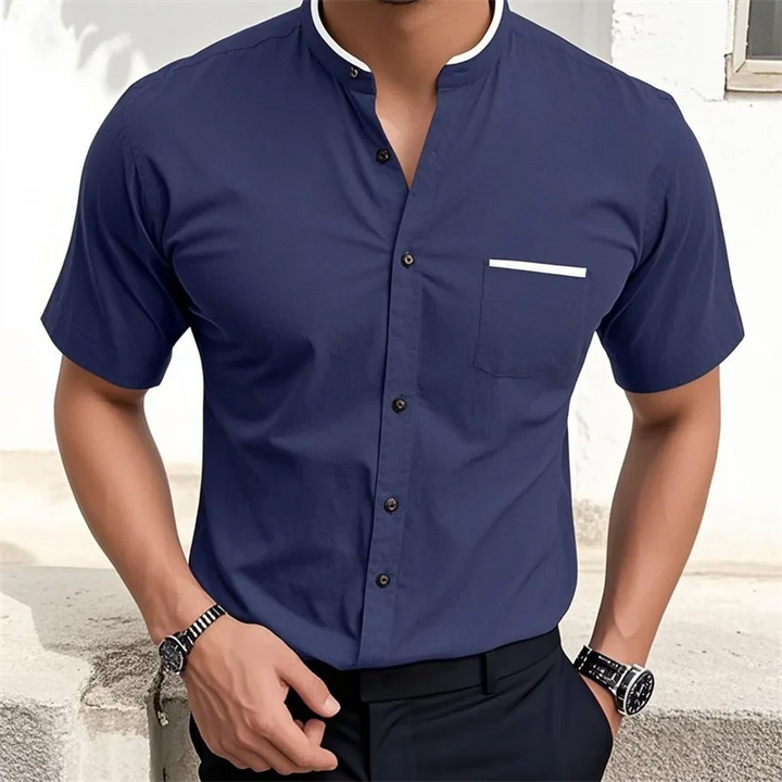 Garrick - Smooth Cotton Shirt