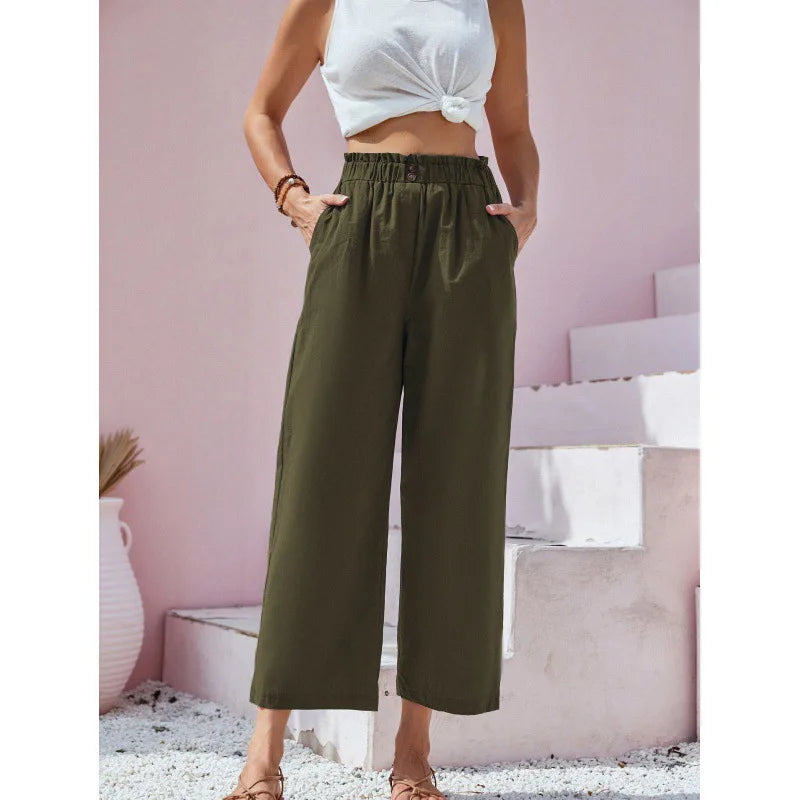 Trinity - Breezy Linen Pants