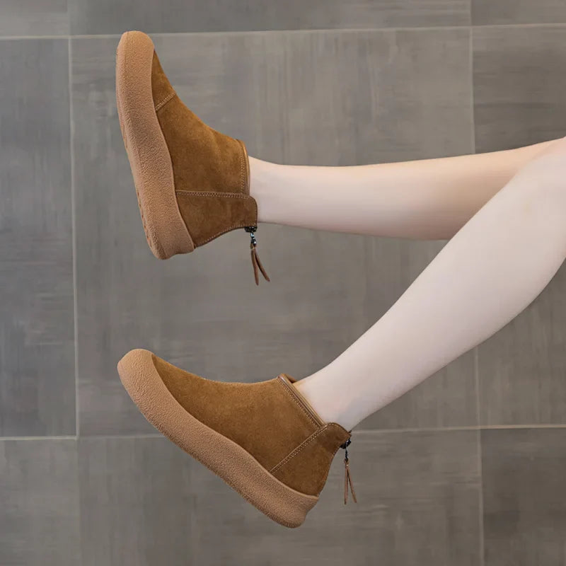Odessa - Cozy Suede Boots
