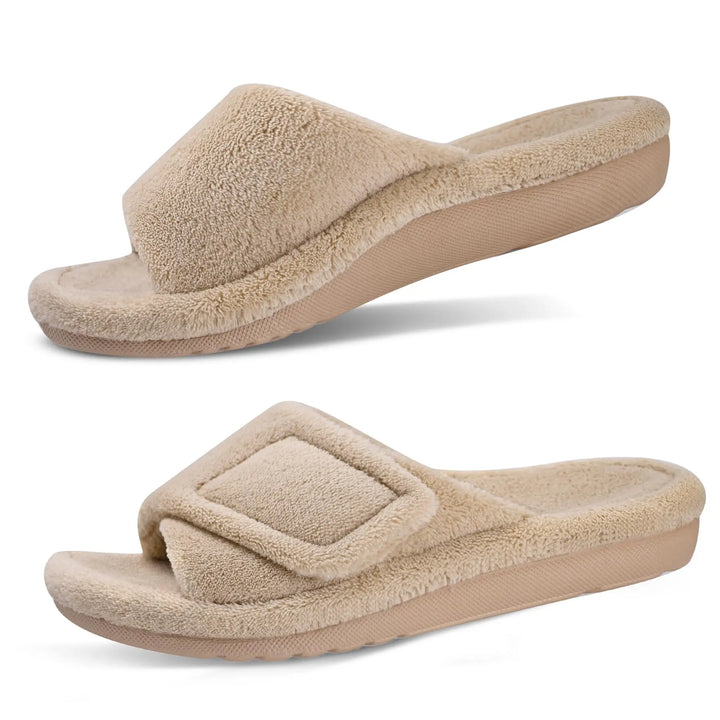 Bettina - Cozy Fuzzy Sandals