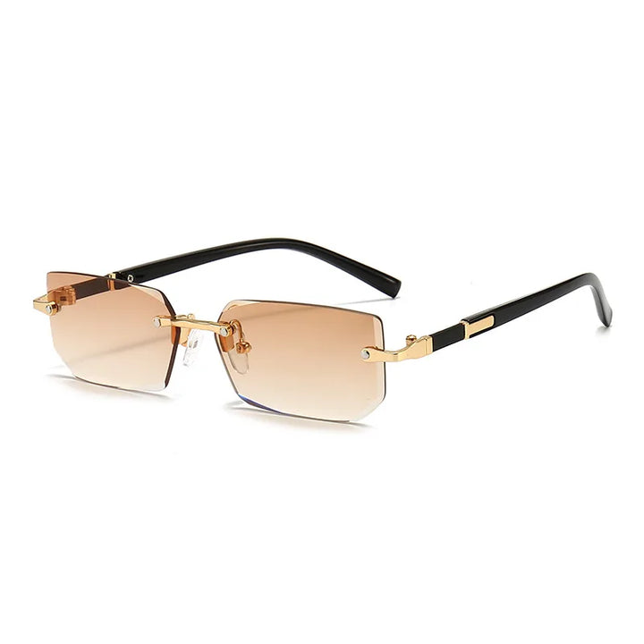 Bridger - Sleek Rimless Sunglasses