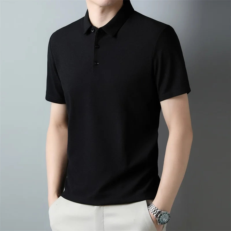Heron - Sleek Textured Polo