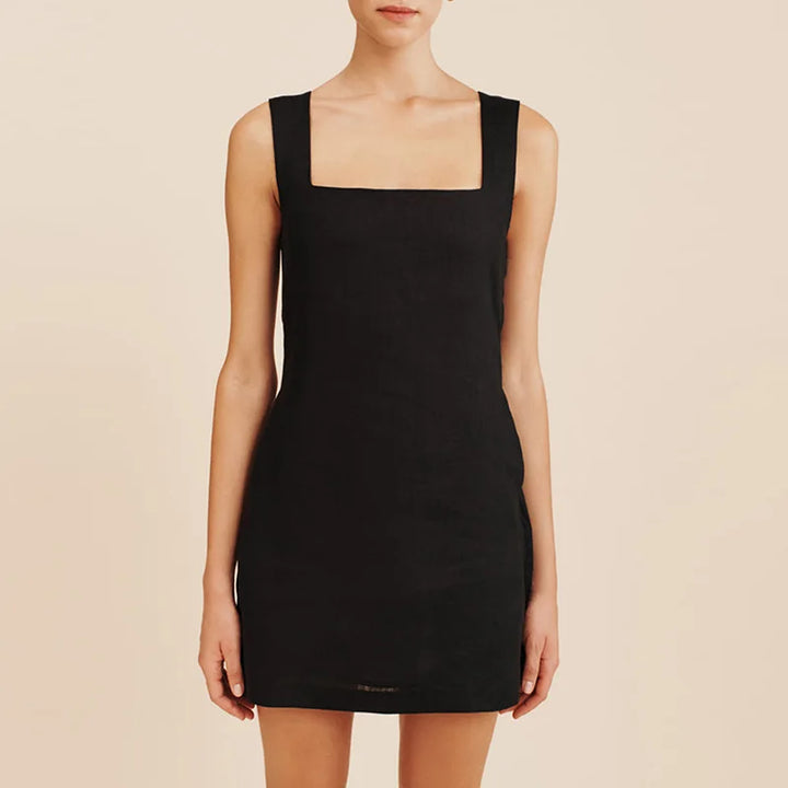 Tilda - Refined Linen Mini Dress