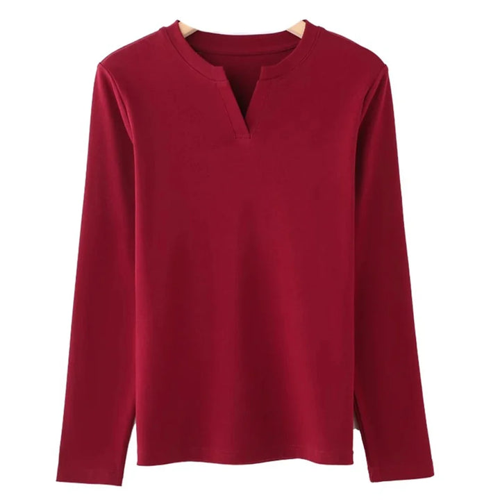 Ireland - Silky V-Neck Blouse