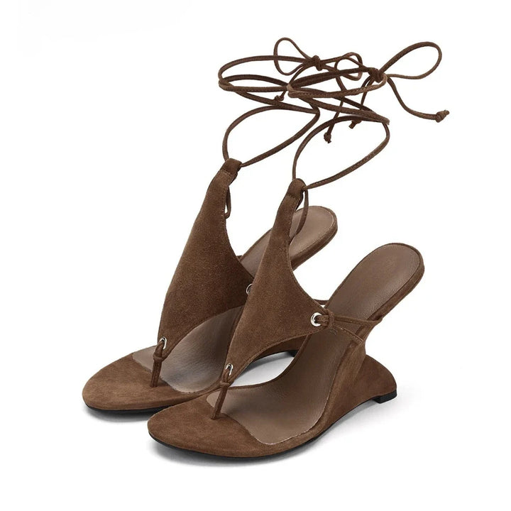 Grace - Soft Suede Sandals