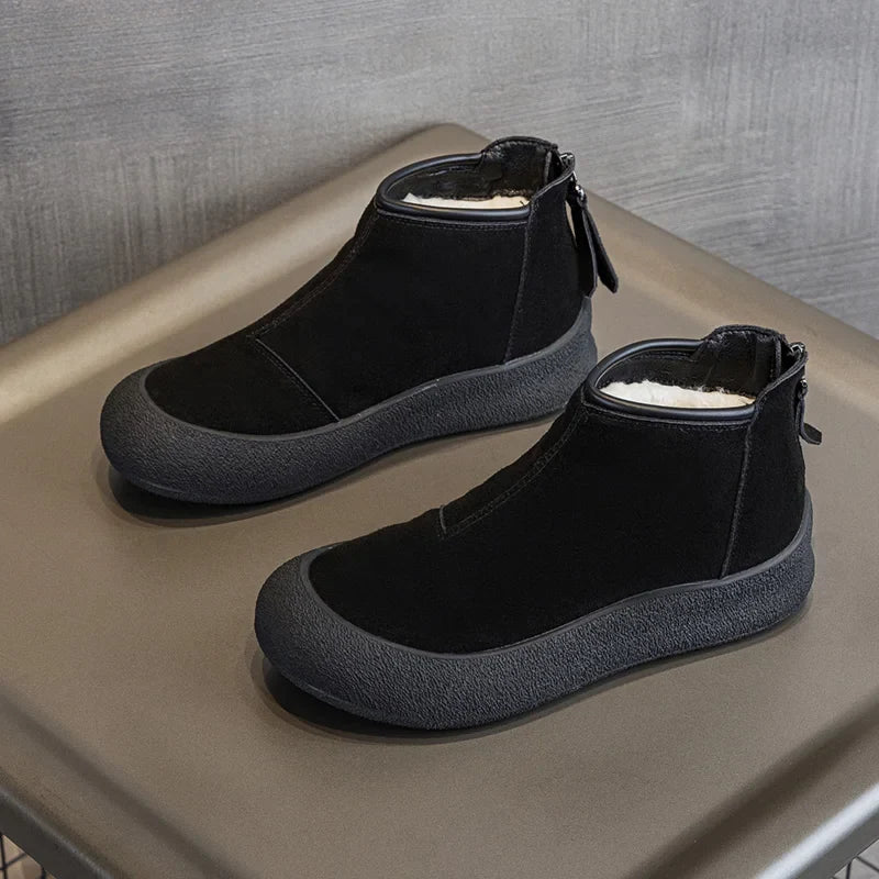 Odessa - Cozy Suede Boots