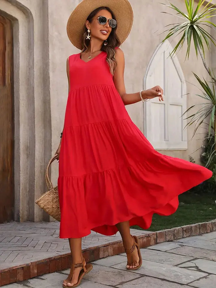 Lily - Breezy Cotton Maxi Dress