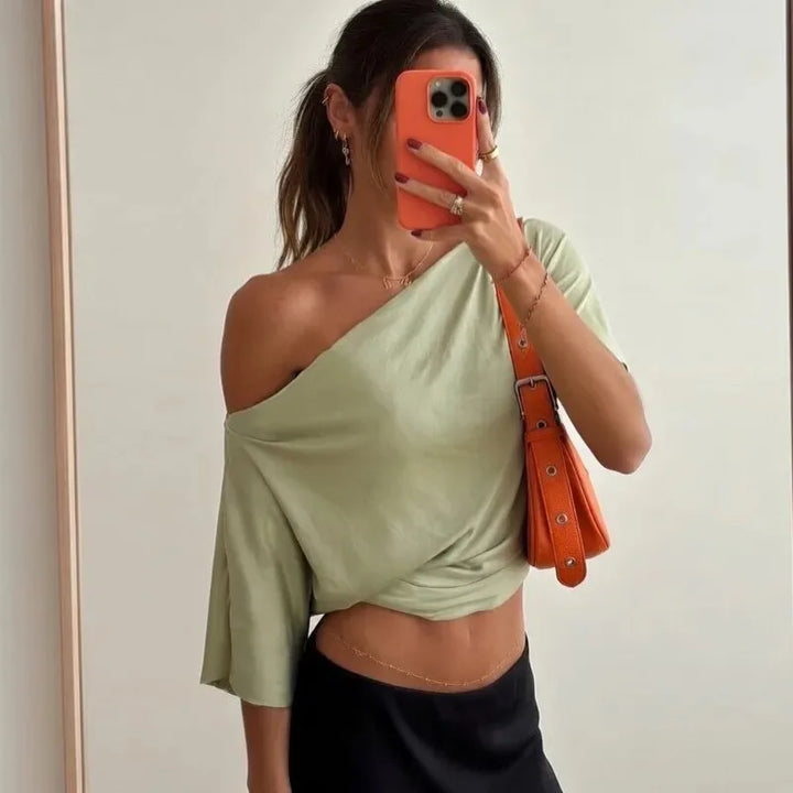 Helena - Soft Draped Blouse