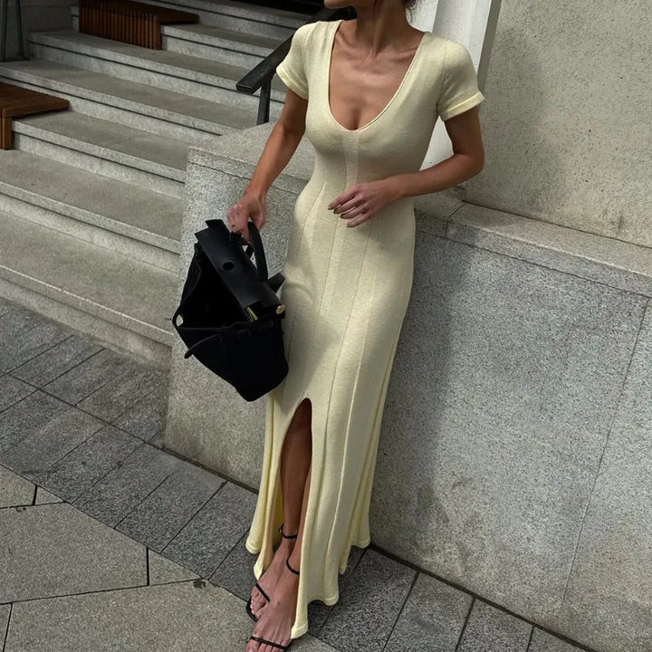 Nina - Soft Fluid Maxi Dress