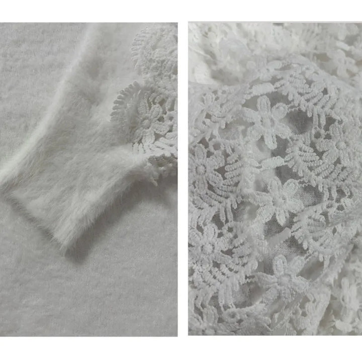 Annabelle - Delicate Lace Sweater