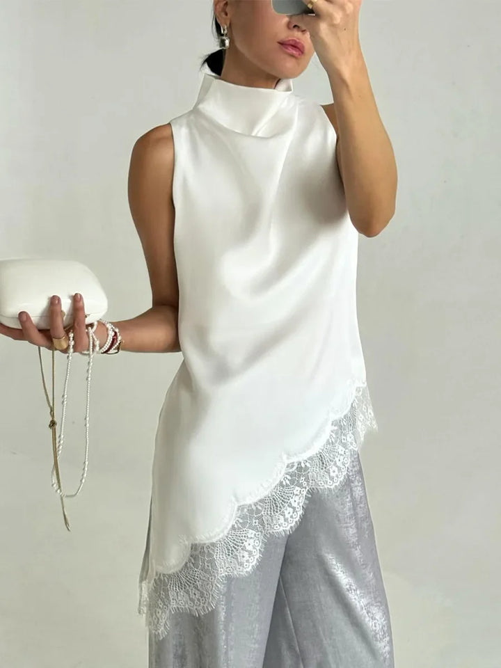 Rebecca - Fluid Lace Blouse
