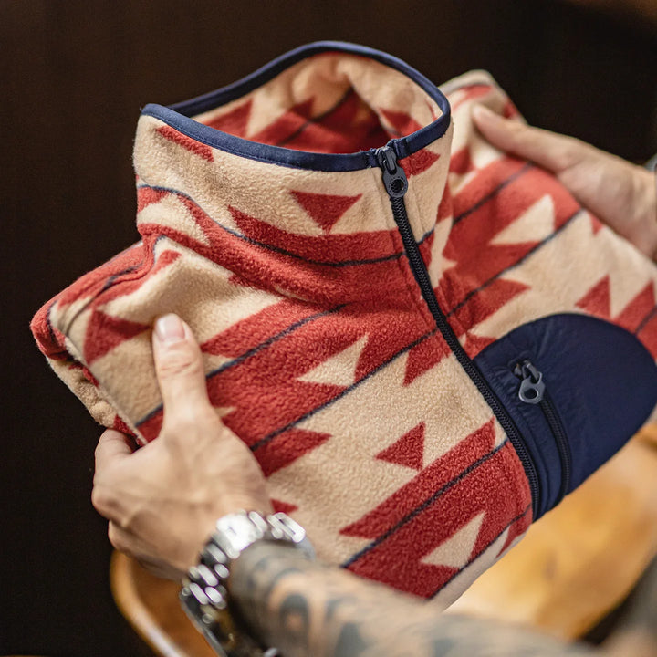 Fielding - Cozy Patchwork Jacket