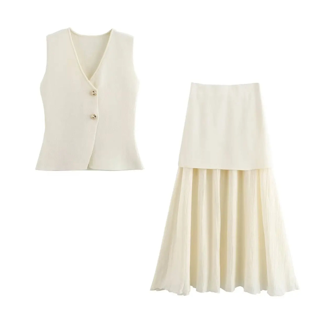 Nova - Sleek Knit Vest.