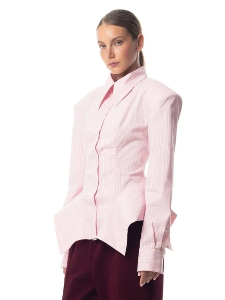 Delaney - Structured Cotton Blouse
