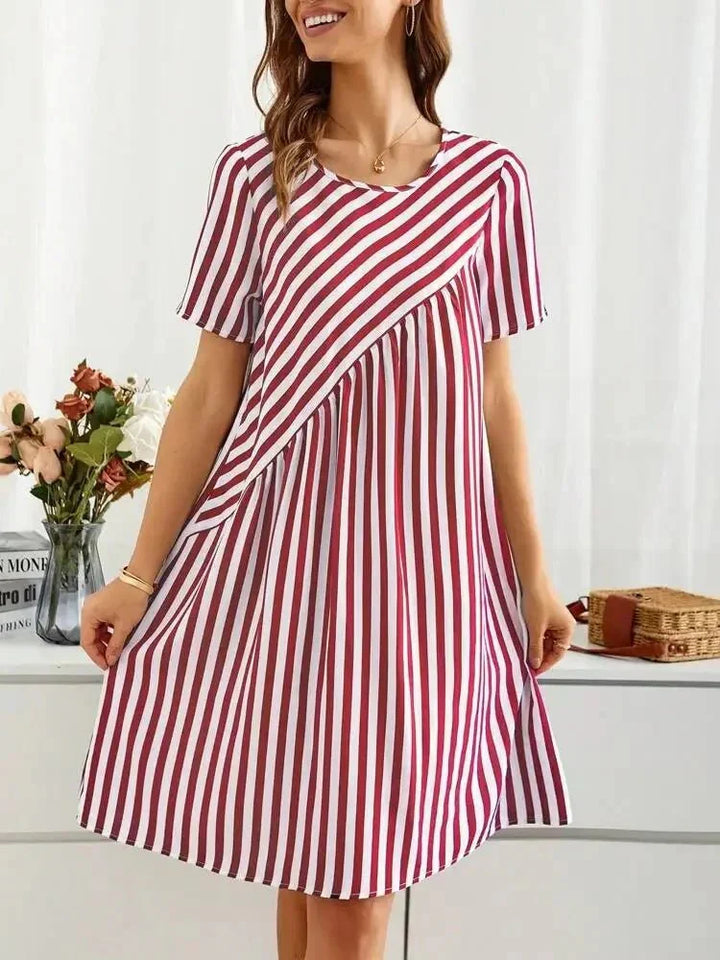 Chloe - Soft Stripe Dress