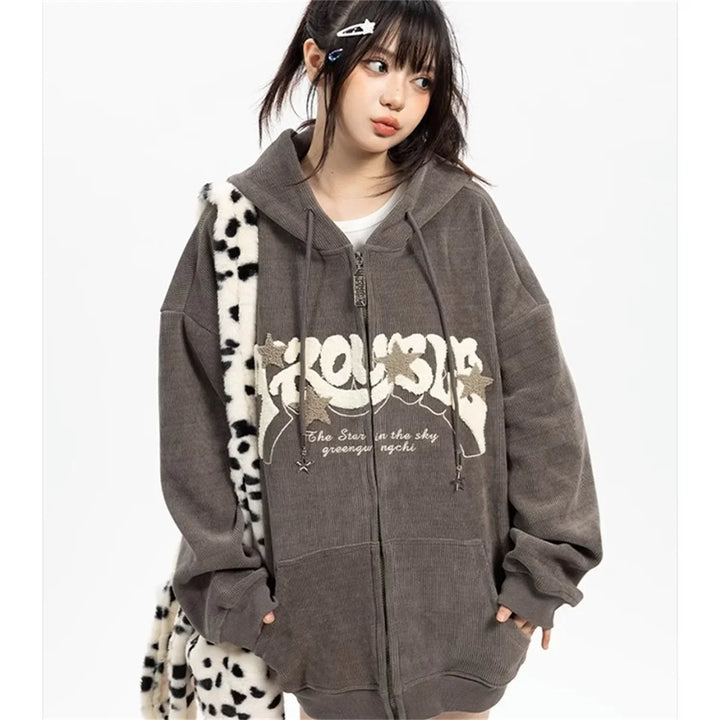 Irene - Cozy Graphic Jacket