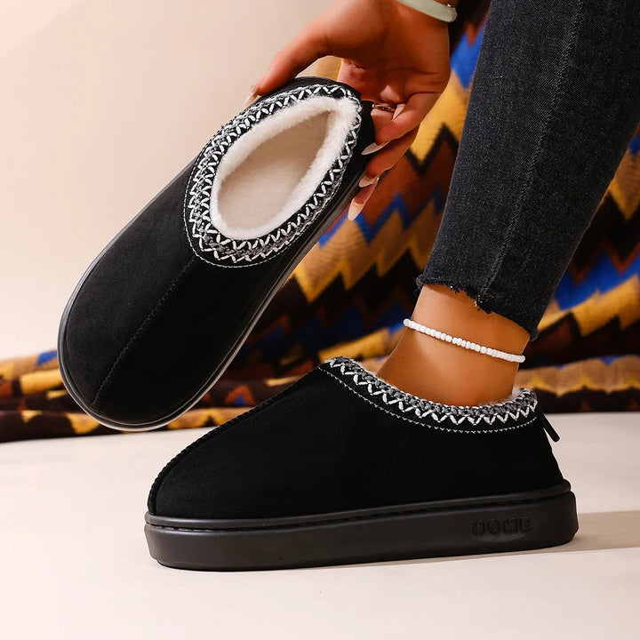 Deborah - Plush Velvet Slippers