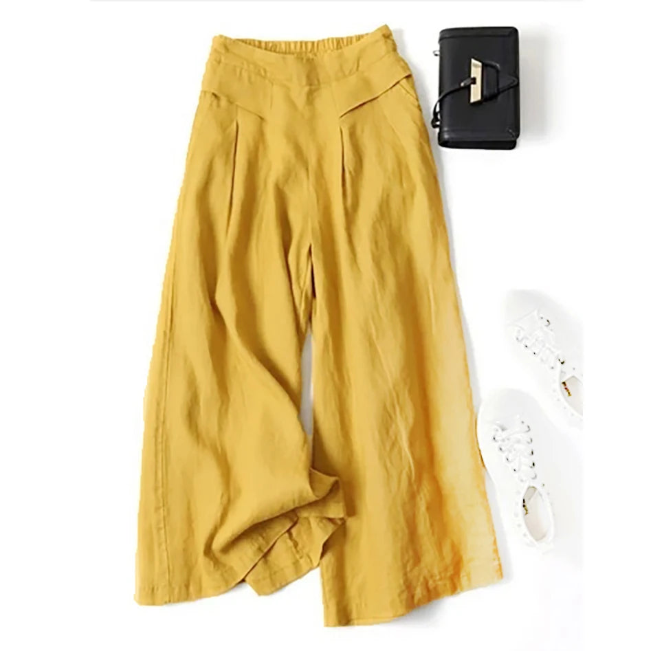 Rose - Breezy Linen Pants