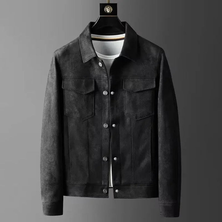 Eldric - Sleek Leather Jacket