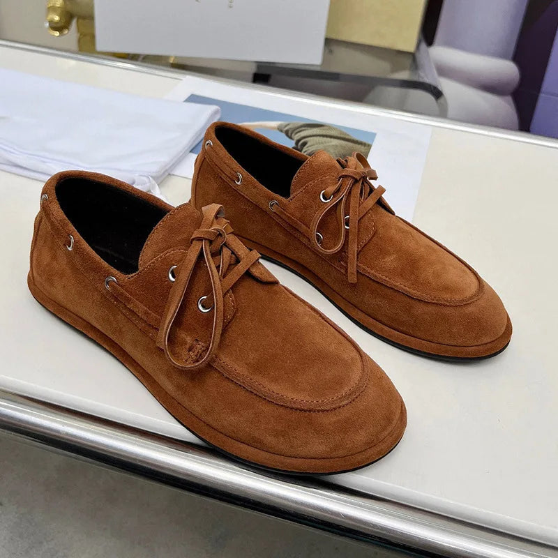 Alexis - Soft Suede Flats
