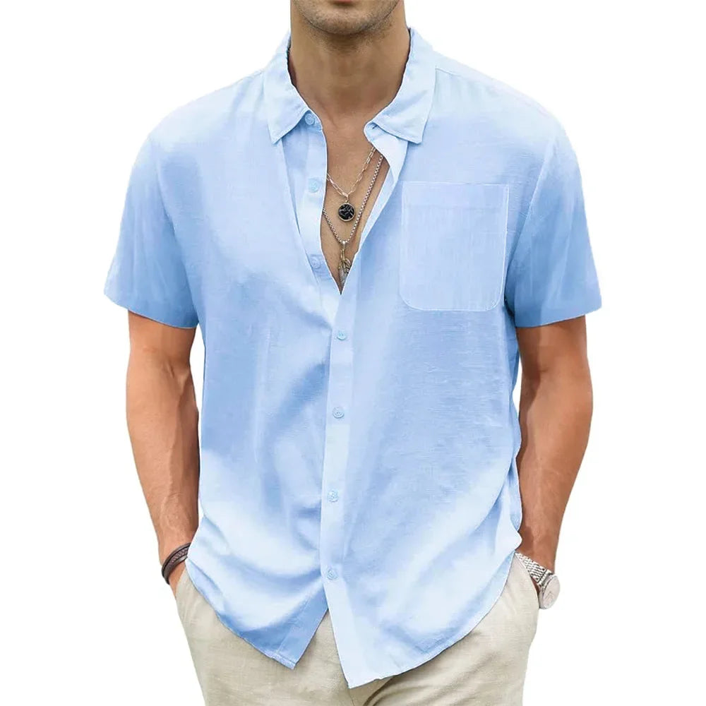 Easton - Sleek Linen Shirt