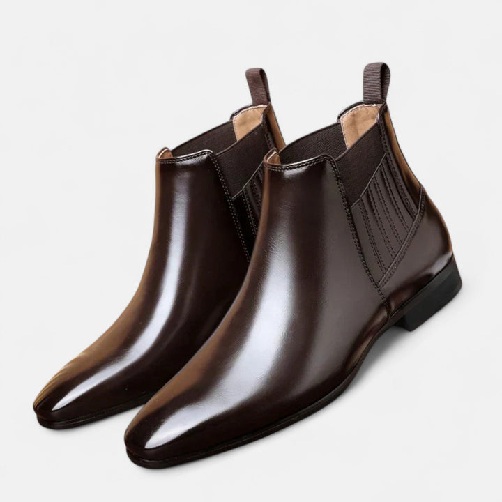 Dudley - Sleek Glossy Boots