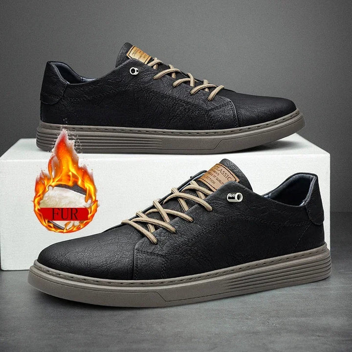 Xavien - Sturdy Leather Sneakers