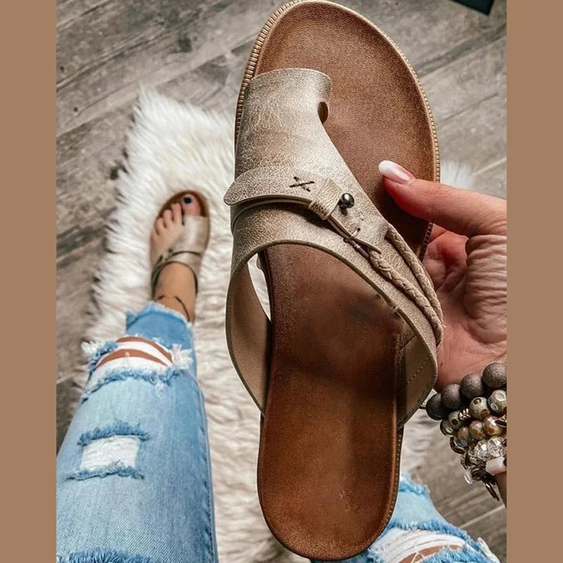 Leah - Soft Leather Sandals