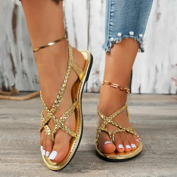 Annie - Chic Braided Sandals