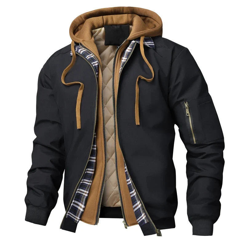 Terrence - Cozy Layered Jacket