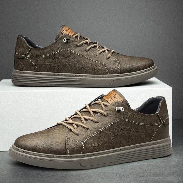 Xavien - Sturdy Leather Sneakers