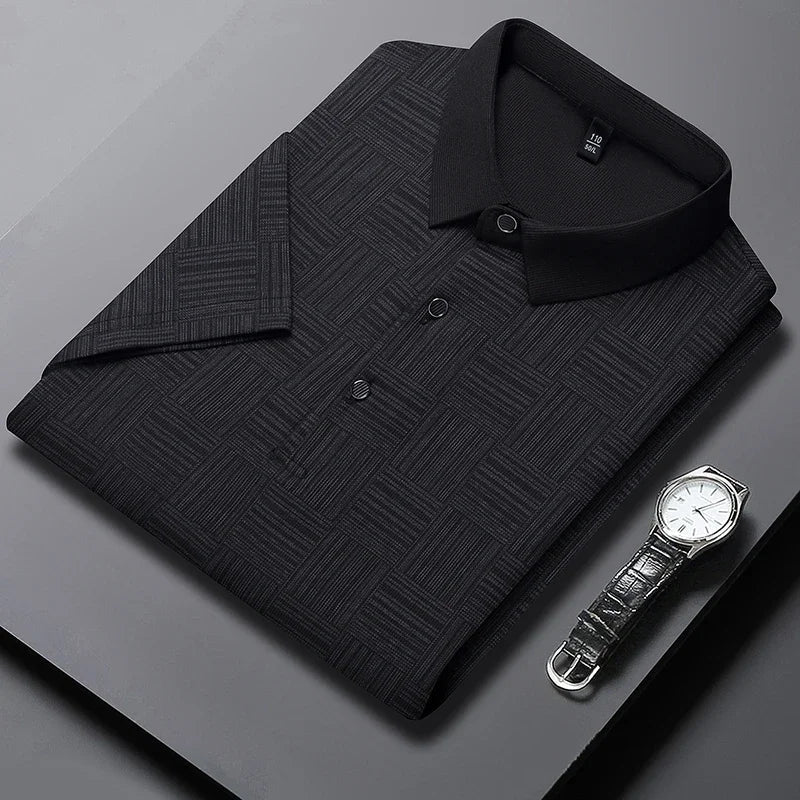 Colby - Polished Geometric Polo