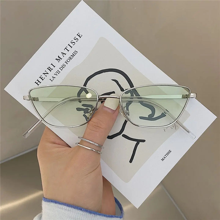 Odette - Sleek Metallic Sunglasses