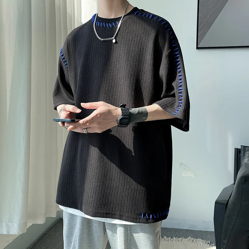 Vaughn - Relaxed Waffle Shirt