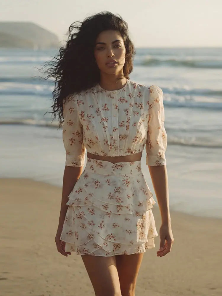 Isadora - Delicate Ruffled Dress