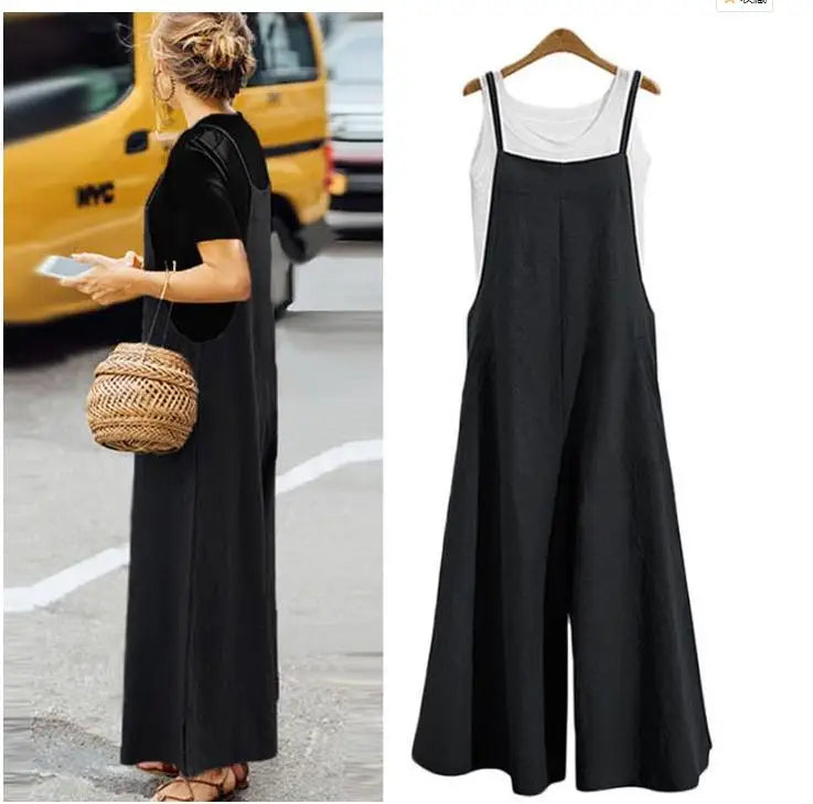 Natalie - Airy Linen Jumpsuit
