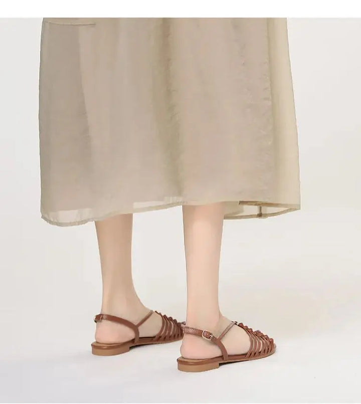 Greta - Elegant Leather Sandals