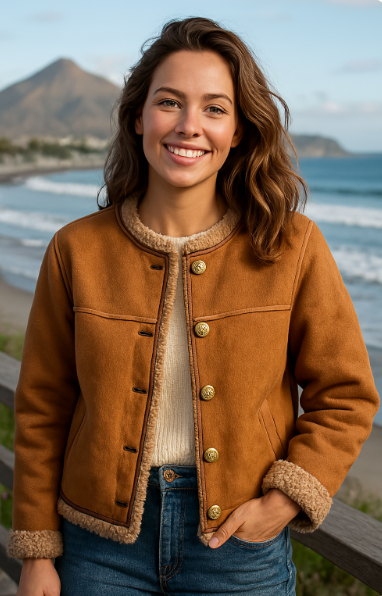 Kristina - Cozy Shearling Jacket