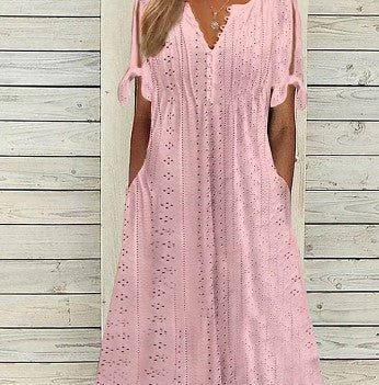 Carly - Flowy Cotton Dress
