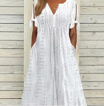 Carly - Flowy Cotton Dress
