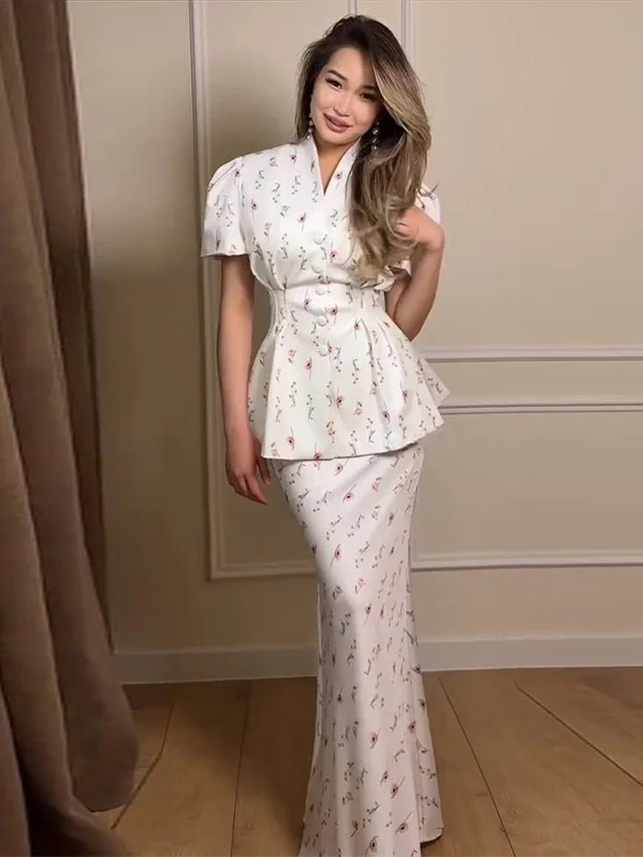 Zella - Elegant Floral Dress