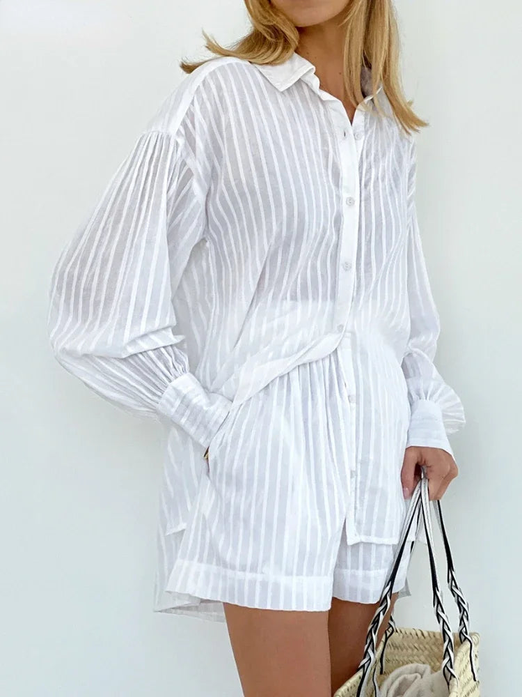 Rhiannon - Breezy Striped Set