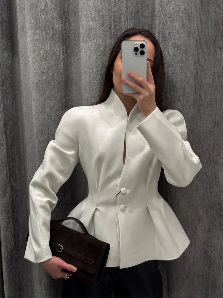 Xabrina - Chic Structured Blouse