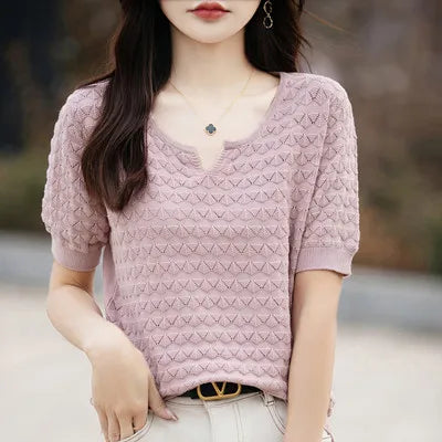 Adeline - Soft Textured Blouse